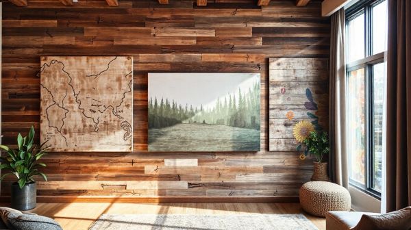 Top 5 idées déco avec des panneaux muraux en bois